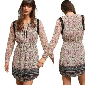 ANTHROPOLOGIE MAEVE "Phoenicia" Petite Boho Dress - Size S